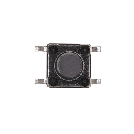 C&K Components Keypad Switch, 1 Switches, Spst, Momentary-Tactile, 0.05A, 12Vdc, 1.96N, 4 Pcb Hole Cnt, Solder PTS645SH43SMTR92LFS